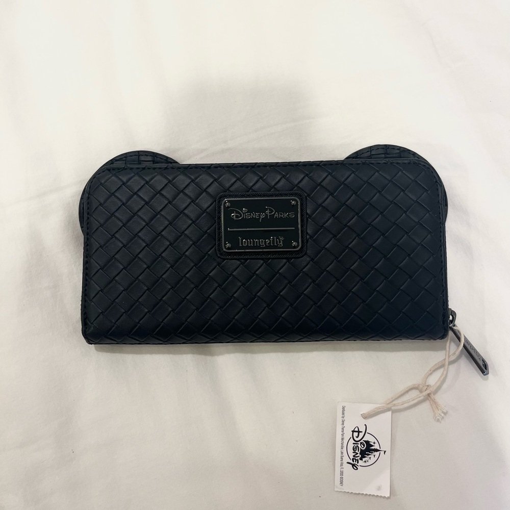 Disney Parks Black Loungefly Wallet